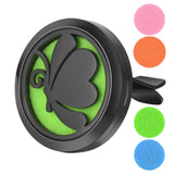 AromaBUG™ Limited Edition  Premium Car Vent Air Freshener (Black Butterfly) (Tree of Life) Black OM) (Black Paw)