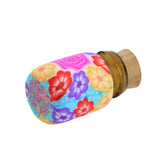 Bottle: 10 Aromatherapy mini 1 ml clay/glass painted with cork top. Special