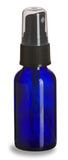 Spray Bottle: Glass 1 oz. Amber or Blue