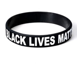 Black Lives Matter Wrist Bands  (TWO - TEN PACKS) Free Shipping