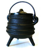 Burner: Cauldron Cast Iron Smudge Pot