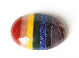 Stone: 7 Stone Chakra Worry Stone (Thumb)