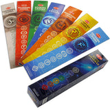 Incense: Chakra Incense 7 inner packs 35 Sticks