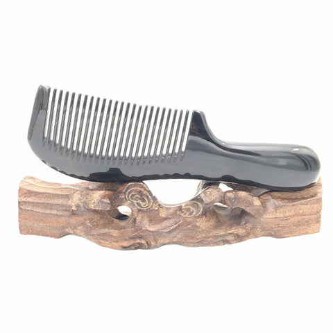 Comb: Natural Buffalo Horn Comb