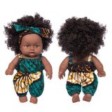 Doll: Black Mini size 8 inch. (Free Shipping)