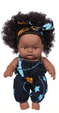 Doll: Black Mini size 8 inch. (Free Shipping)