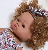 Doll: Sweet Cinnamon Black Baby Girl. Yes, Red Hair. (Free Shipping)