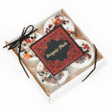 Candle: Dragons Blood Tealights. (4 candle set)