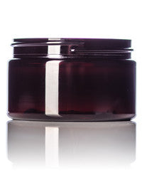 Jar: 8 oz. Amber Plastic