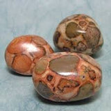 Stone: Leopardite Tumbled. Conflict, Insecurity, Loss of Control