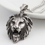 Necklace: Lion Head Gold