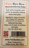 Pain Bye-Bye™ Natural Pain Rub  (Free Shipping). Limited Time