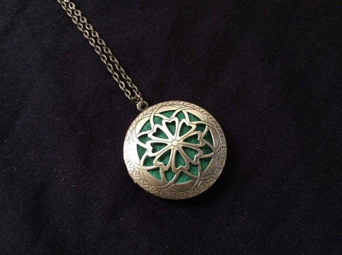 Aromatherapy Locket Pendant Difusser for Essential Oil Style 1