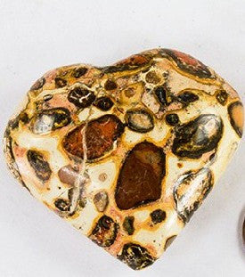 Stone: Rhyolite Heart  35-45 mm
