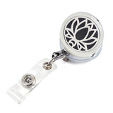 AromaBug™, Aroma I.D.™ Badge Clip Holder (Retractable cord)  7 Designs (Out of Stock)