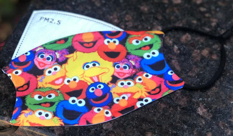 Face Mask Sesame Street for Children (Free Shipping)