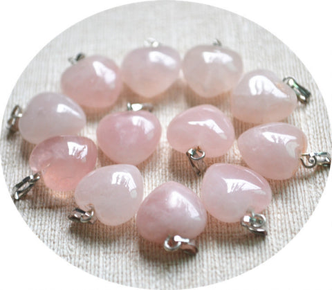 Stone Heart Pendant: Valentines