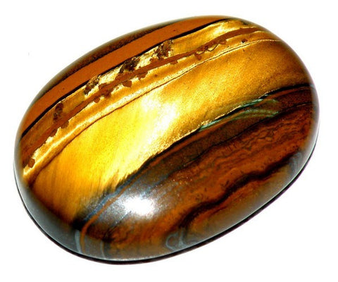 Stone: Tiger Eye Palm Stone