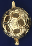 Burner: Golden Turtle Incense, Resin or Herb Burner
