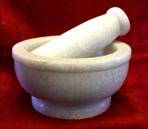 Mortar and Pestle Marble