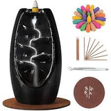 Burner: Backflow Incense Cone Burner Tall Waterfall.