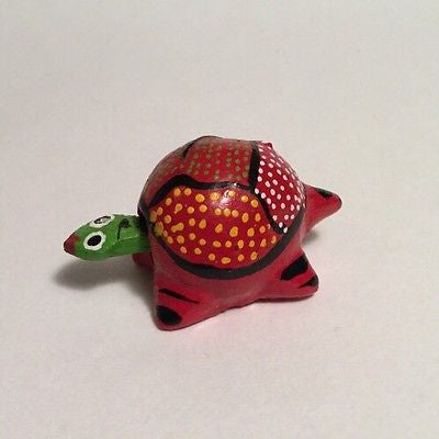 Bobble Head Wooden Turtle (Toy)