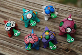 Bobble Head Wooden Turtle (Toy)