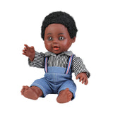 Doll: Black Boy with Curly Hair (Free Shipping)