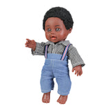 Doll: Black Boy with Curly Hair (Free Shipping)