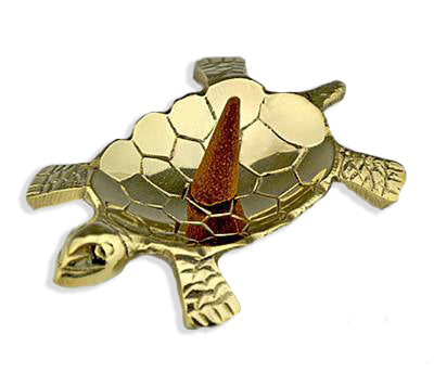 Brass Turtle Incense Burner