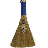 Broom: Wicca Tree of Life and Evil Eye.