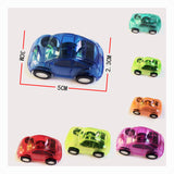 Pull Back Toy Car: Plastic (4 Pack)