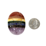 Stone: 7 Stone Chakra Worry Stone (Thumb)