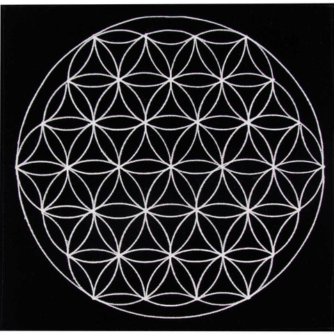 Charging Mat (stone) Flower of Life