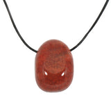 Stone: Fire Stone Drilled Agate (Hole Drilled)