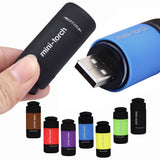 Flashlight: Mini LED with USB Rechargeable (FREE SHIPPING)