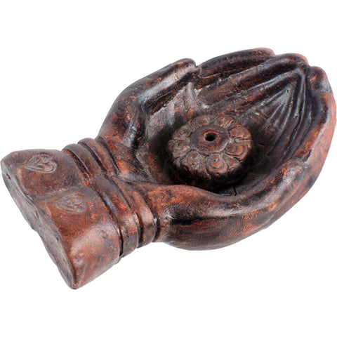 Burner: Holy Hands Ceramic Incense Burner