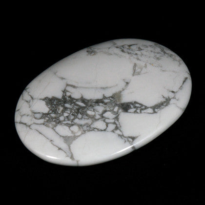 Stone: Howlite Palm Stone