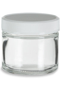 Jar: Glass Clear 2 oz.
