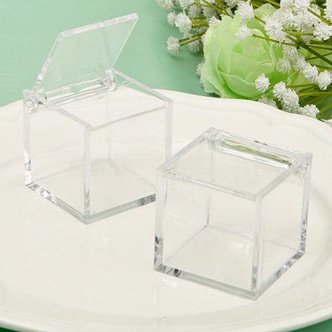 Plastic Box Crystal Clear 1.75 in. x 1.75 in.