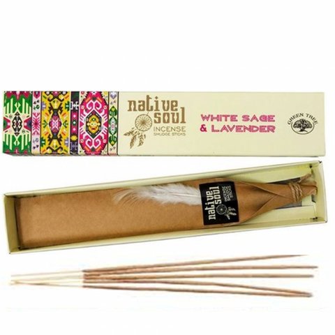 Incense: White Sage and Lavender Sticks 15g.
